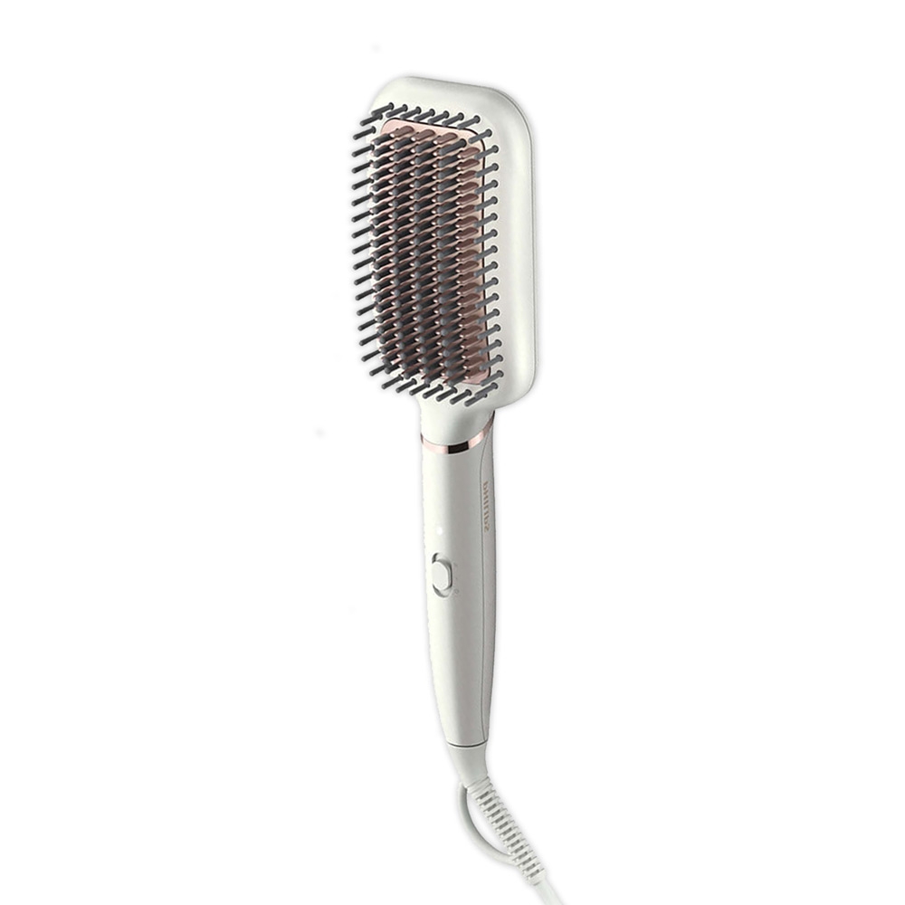 PHILIPS 飛利浦沙龍級陶瓷電熱美髮造型梳 BHH880/50★80B010